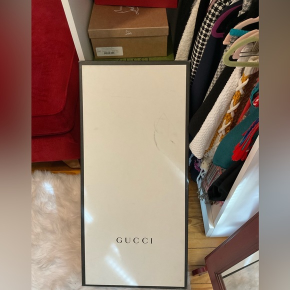 Red Gucci thigh high boots - Picture 5 of 8